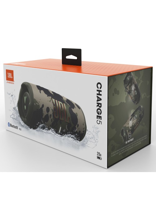 Портативная акустика JBL Charge 5 Камуфляж (JBLCHARGE5SQUAD)