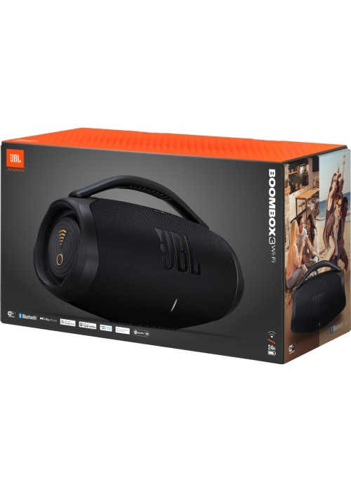 Акустична система JBL Boombox 3 Wi-Fi Black (JBLBB3WIFIBLKEP)