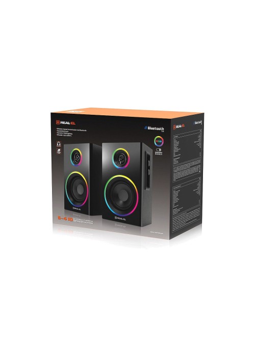 Акустична система REAL-EL S-410 Black (EL121200016)
