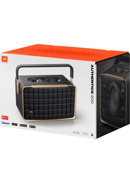 Акустична система JBL Authentics 300 (JBLAUTH300BLKEP)