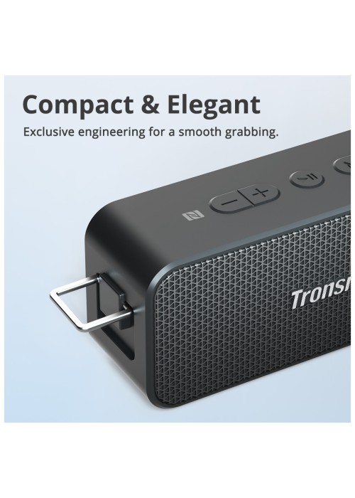 Акустична система Tronsmart T2 Plus Upgraded Black (1019754)