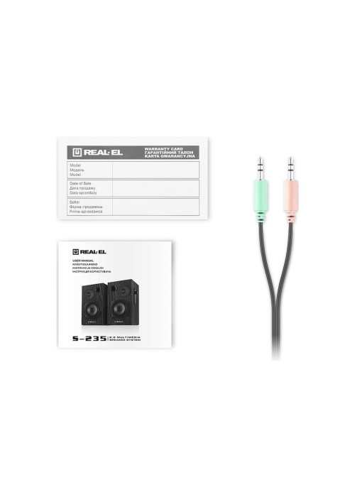 Акустична система REAL-EL S-235 Black (EL121200010)