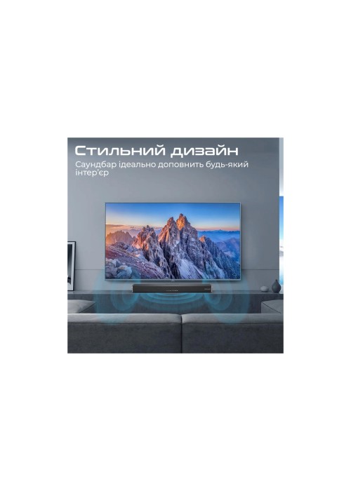 Акустична система Promate CastBar-60 Black (castbar-60.black)