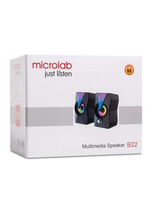 Акустична система Microlab B-22 USB Black (B-22)