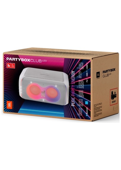 Акустична система JBL PartyBox Club 120 White (JBLPBCLUB120SWEP)