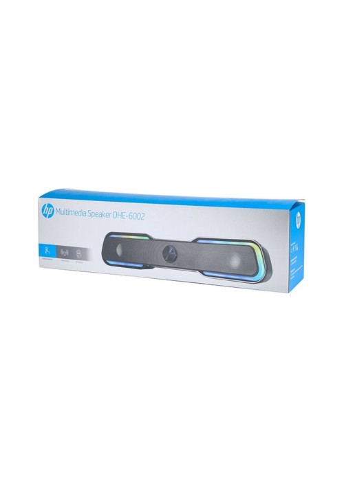 Акустична система HP DHE-6002 6Вт RGB 3.5мм + USB (DHE-6002)