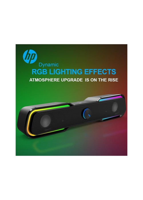 Акустична система HP DHE-6002 6Вт RGB 3.5мм + USB (DHE-6002)