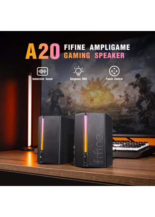 Акустична система Fifine A20 Gaming RGB Black (A20)