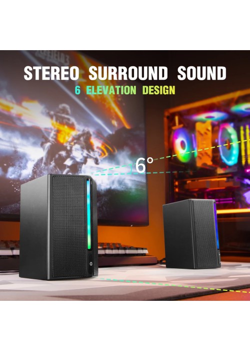 Акустична система Fifine A20 Gaming RGB Black (A20)