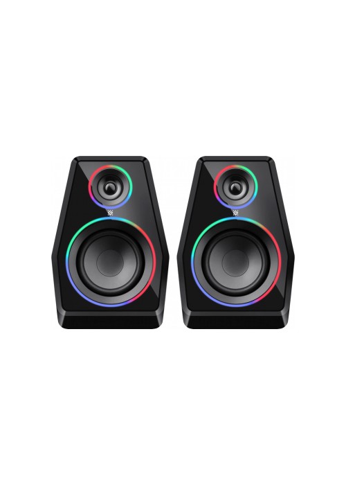 Акустична система Defender Solar 10 LED Bluetooth USB Black (65940)