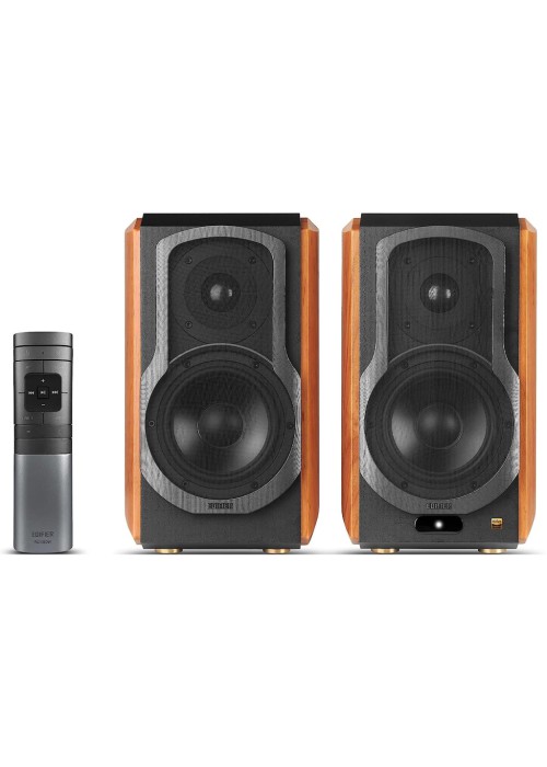 Акустична система Edifier S1000W 120W Bluetooth Wi-Fi Hi-Res Brown (S1000W)