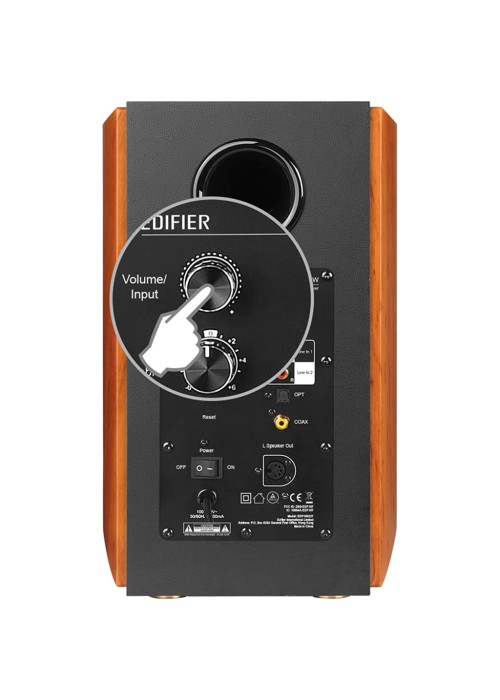 Акустична система Edifier S1000W 120W Bluetooth Wi-Fi Hi-Res Brown (S1000W)