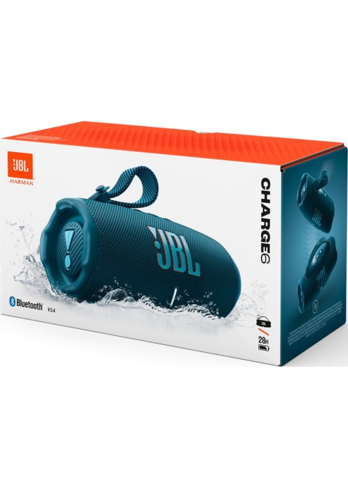 Акустична система JBL Charge 6 Blue (JBLCHARGE6BLU)