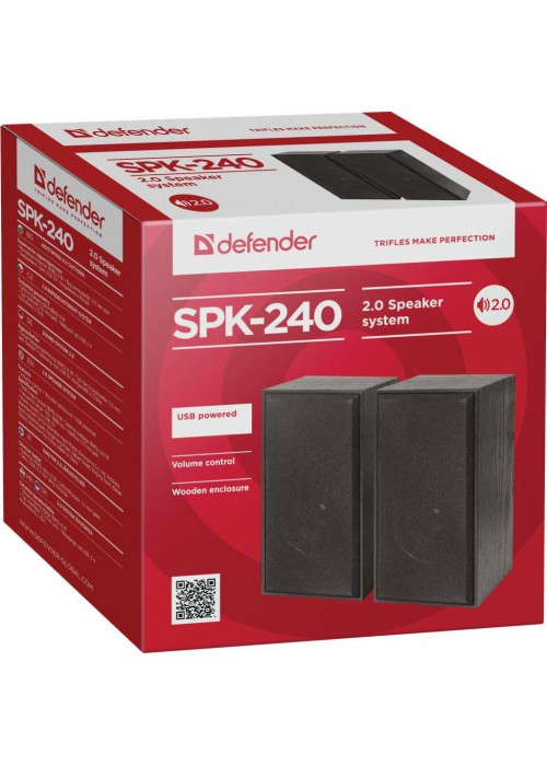 Акустична система Defender SPK 240 Black (65224)