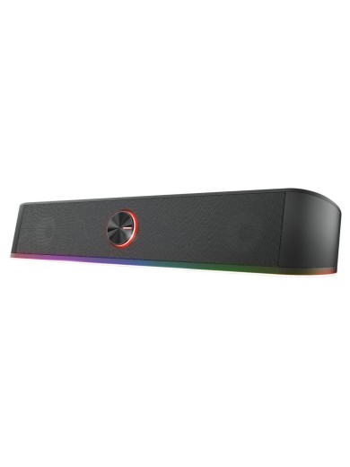 Акустична система Trust GXT 619 Thorne RGB Illuminated Soundbar Black (24007)