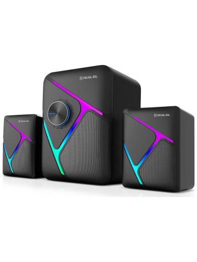 Акустична система REAL-EL M-320 Black (EL121300014)