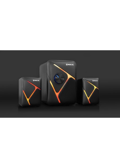 Акустична система REAL-EL M-320 Black (EL121300014)