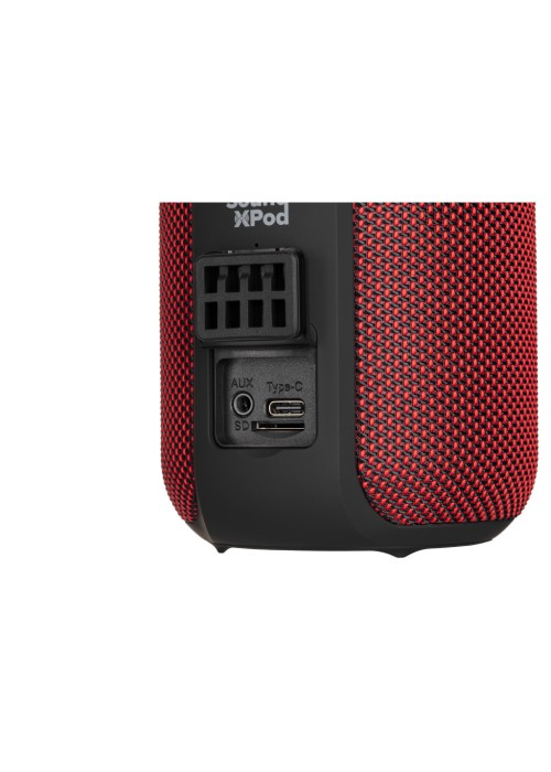Акустична система 2E SoundXPod TWS MP3 Wireless Waterproof Red (2E-BSSXPWRD)