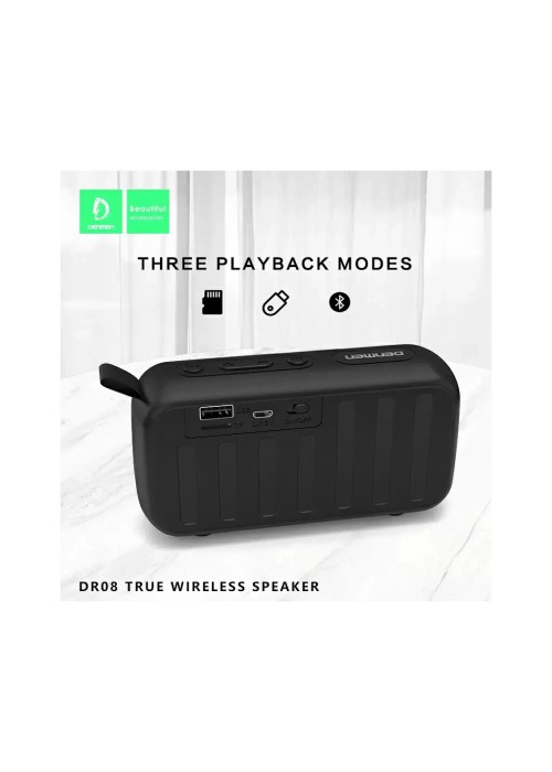 Акустична система Denmen DR08 Black (DR08-BK)