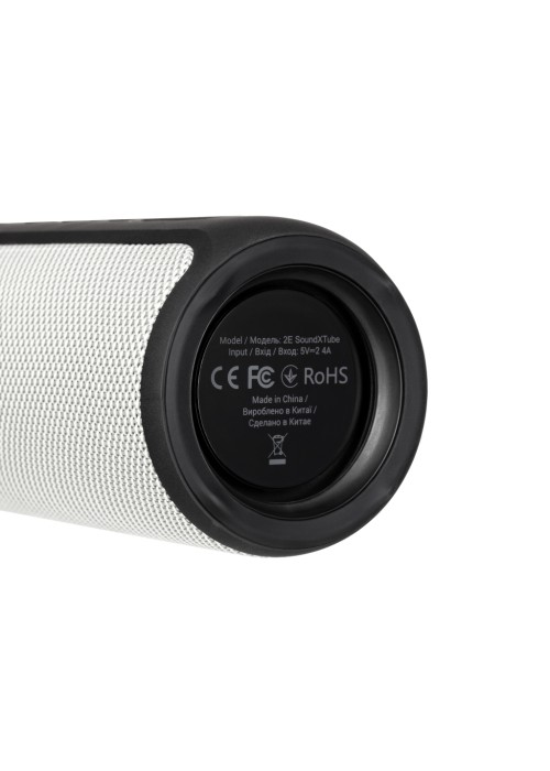 Акустична система 2E SoundXTube TWS MP3 Wireless Waterproof Grey (2E-BSSXTWGY)