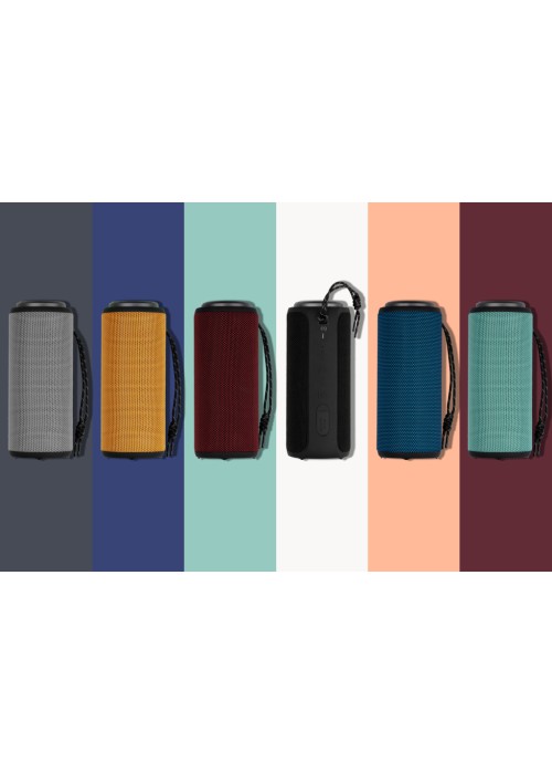 Акустична система 2E SoundXTube TWS MP3 Wireless Waterproof Grey (2E-BSSXTWGY)