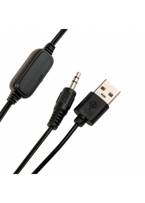 Акустична система Vinga SP-100 LED USB Black