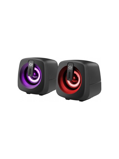 Акустична система Defender J1 LED USB Black (65961)