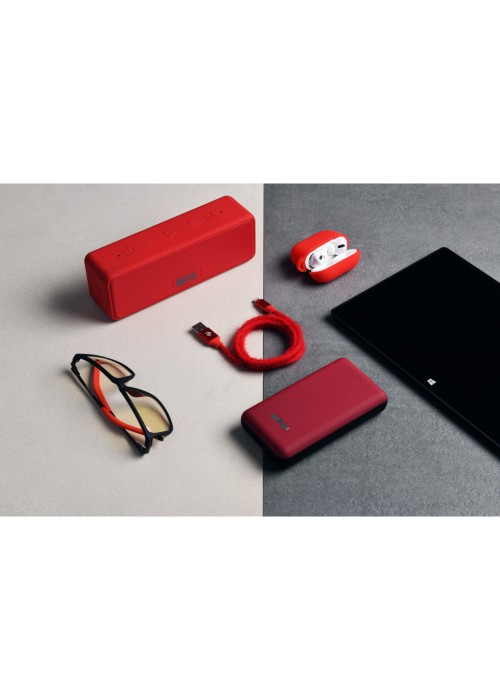 Акустична система 2E SoundXBlock TWS MP3 Wireless Waterproof Red (2E-BSSXBWRD)