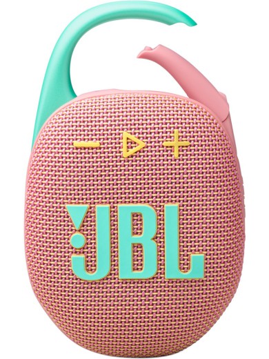 Портативная акустика JBL Clip 5 Рожевий (JBLCLIP5PINK)