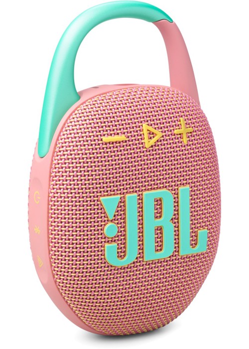 Портативная акустика JBL Clip 5 Рожевий (JBLCLIP5PINK)