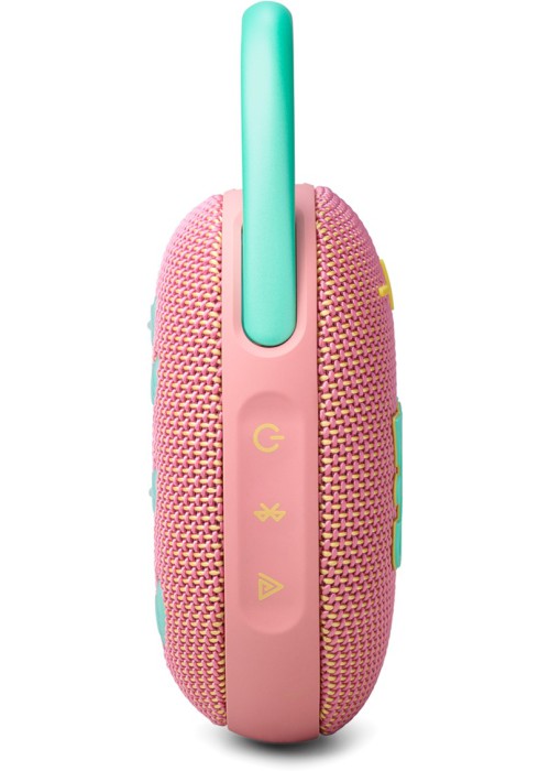 Портативная акустика JBL Clip 5 Рожевий (JBLCLIP5PINK)