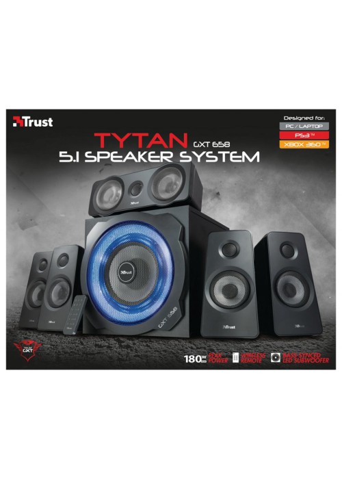 Акустична система Trust GXT 658 Tytan 5.1 Surround Speaker System (21738)