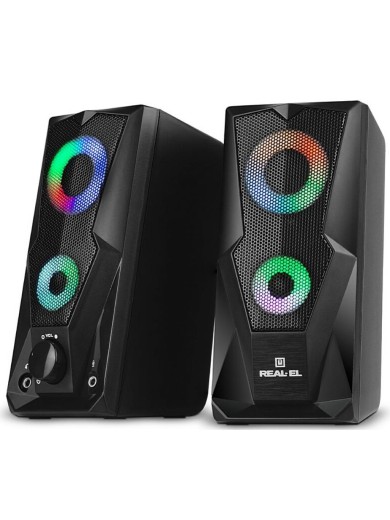 Акустична система REAL-EL S-111 USB Black