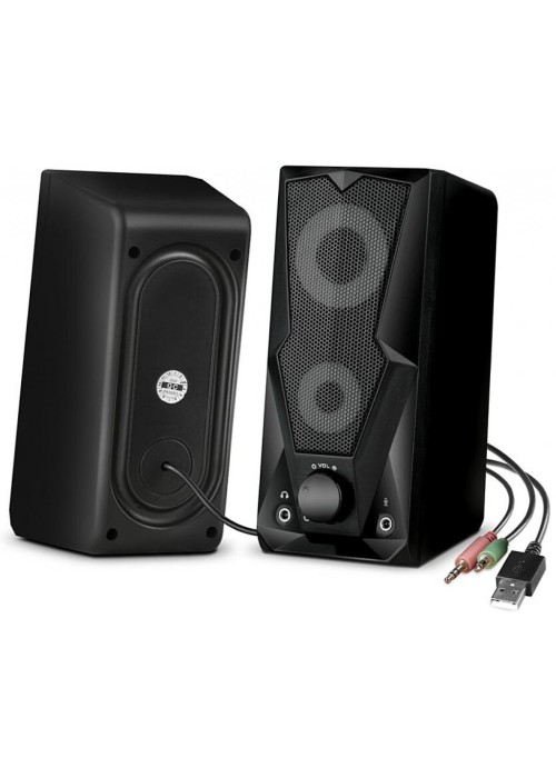 Акустична система REAL-EL S-111 USB Black