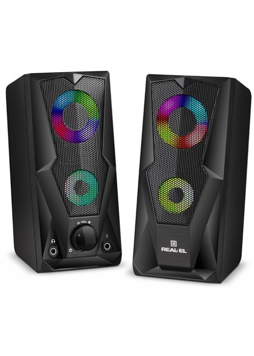 Акустична система REAL-EL S-111 USB Black