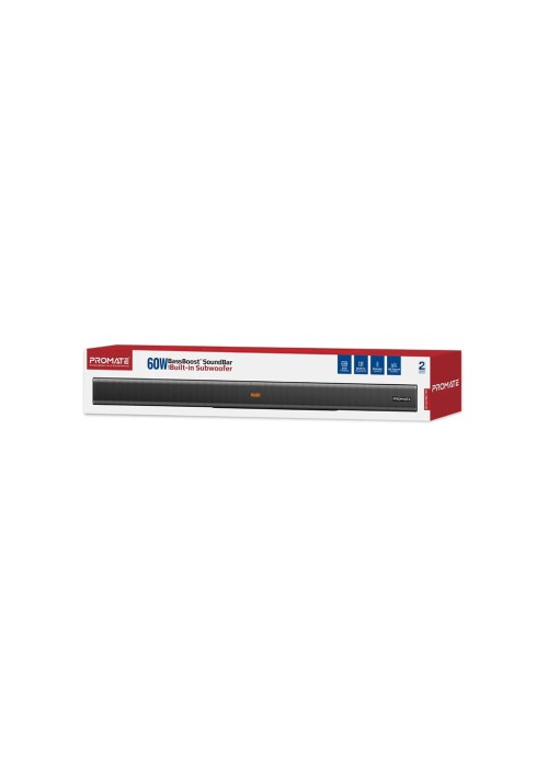 Акустична система Promate StreamBar-60 Black (streambar-60.black)