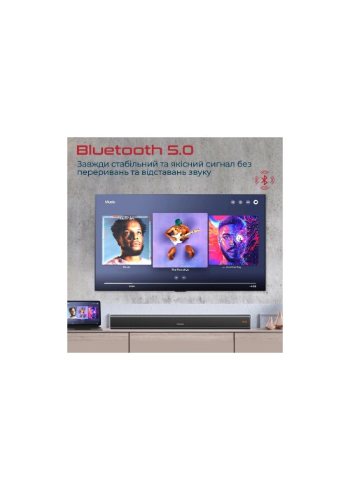 Акустична система Promate StreamBar-60 Black (streambar-60.black)