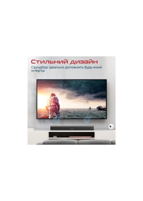 Акустична система Promate StreamBar-60 Black (streambar-60.black)