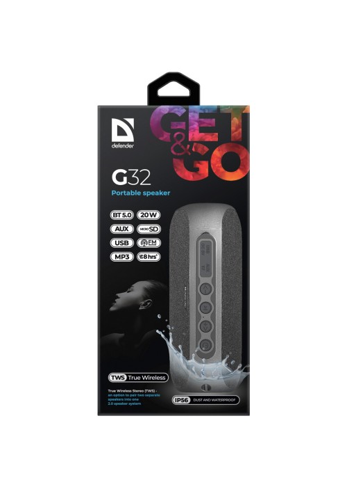 Акустична система Defender G32 20Вт Black (65232)
