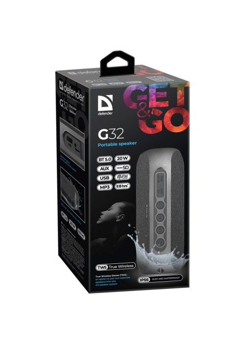 Акустична система Defender G32 20Вт Black (65232)