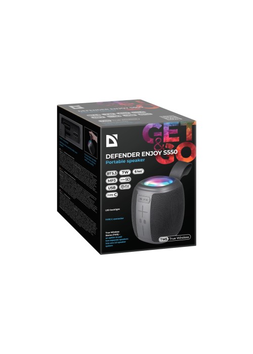 Акустична система Defender Enjoy S550 Bluetooth Black (65553)