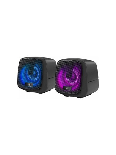 Акустична система Defender J2 LED USB Black (65962)