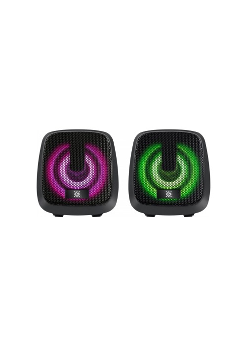 Акустична система Defender J2 LED USB Black (65962)