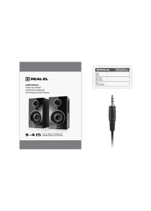 Акустична система REAL-EL S-415 (EL121200017)