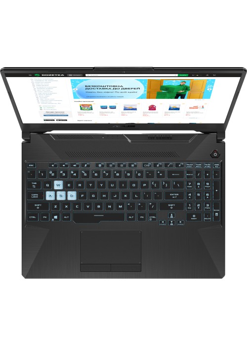 Ноутбук Asus TUF Gaming A15 FA506NFR-HN081 (90NR0JU7-M00530) Graphite Black