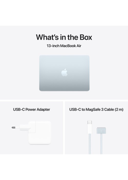 Ноутбук Apple MacBook Air 13 M4 A3240 небесно-блакитний (MC6T4UA/A)