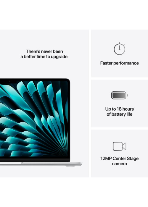 Ноутбук Apple MacBook Air 13 M4 A3240 Silver (MW0X3UA/A)