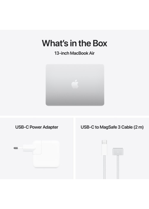 Ноутбук Apple MacBook Air 13 M4 A3240 Silver (MW0X3UA/A)