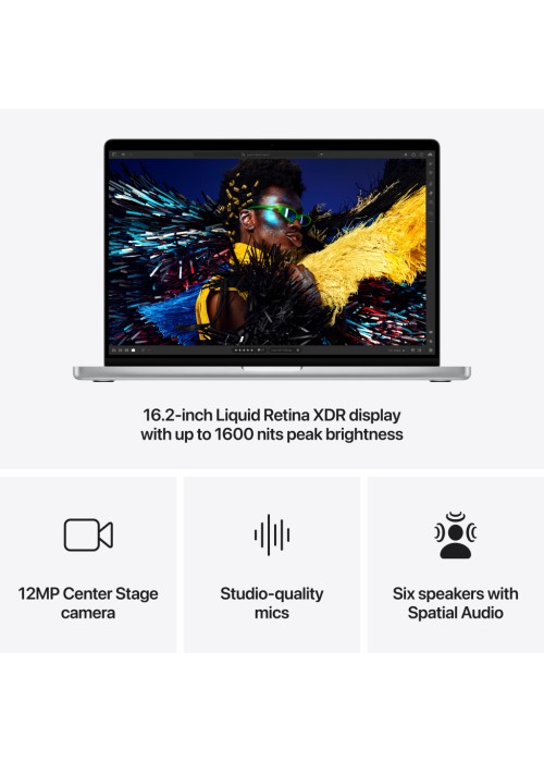 Ноутбук Apple MacBook Pro 14 A3186 M4 Max Silver (MX2W3UA/A)
