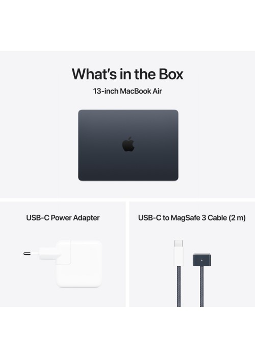 Ноутбук Apple MacBook Air 13 M4 A3240 Midnight (MW123UA/A)